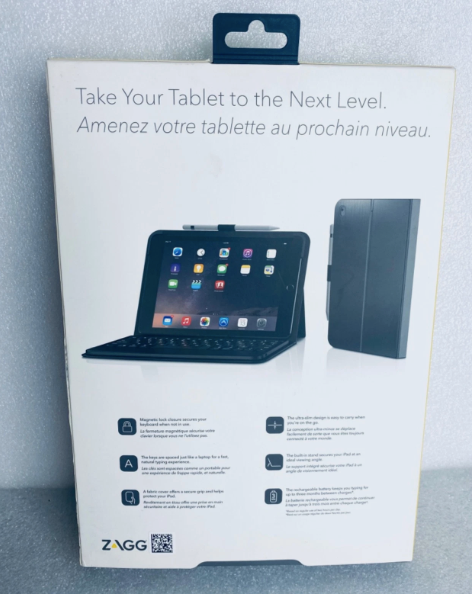 zagg Messenger Folio Tablet Keyboard Case For iPad Air/Air 2/9.7" iPad Pro/iPad
