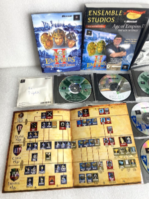 Lot Of 10 - PC Age Of Empires 1 & 2, Kings, Conquerors, Mythology, Titans
