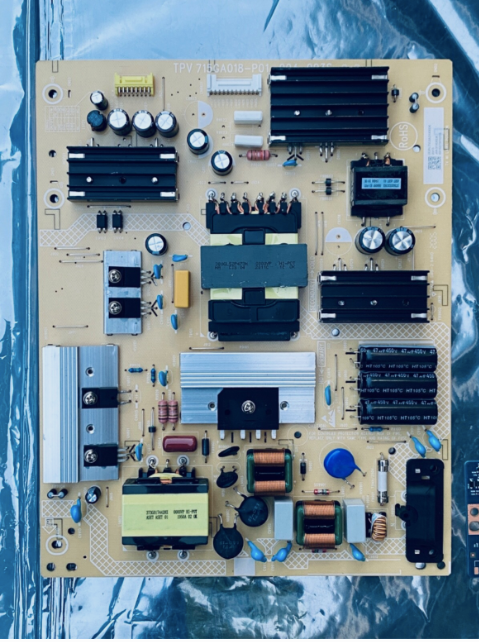 ONN TV Repair Part - 100012587 - Power Supply Board, TPV 715GA018-P01-004-003S