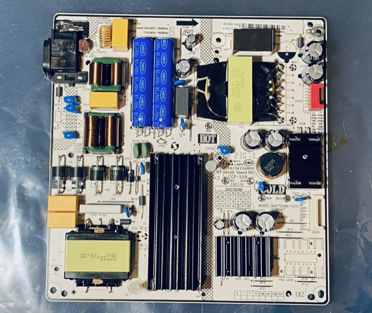 Philips TV Repair Part - 70PFL5656/F7 - Power Supply Board, SHG7504B-101H