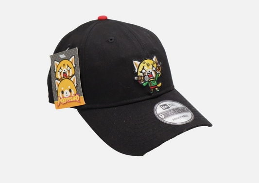 New Aggretsuko x New Era 9TWENTY Adjustable Cap Metal All The Way Dad Hat