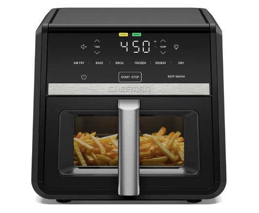 Chefman TurboFry XL 9-Quart Air Fryer, Black - (READ)
