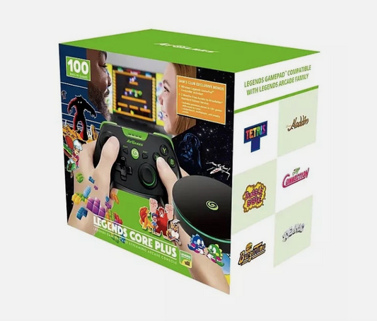 New At Games Legends Core Plus Game Pad&Streaming Console W/ 100 Built-In Games