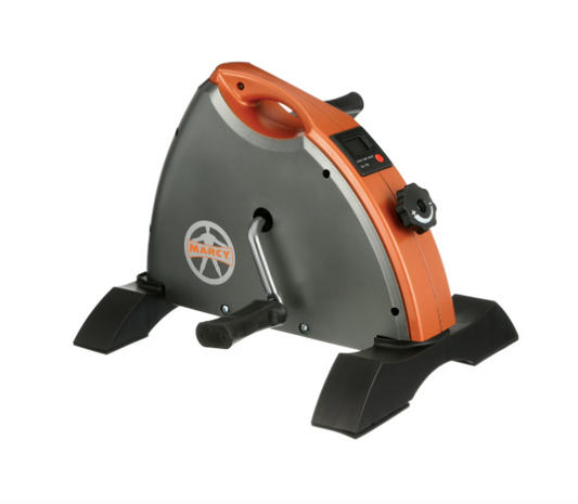 New Other Marcy Leg & Arm Cardio Mini-Cycle Exercise Bike, Orange/Gray