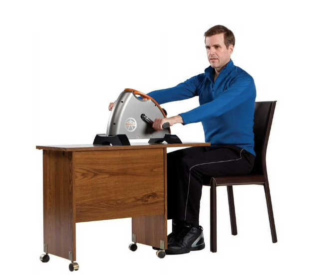 New Other Marcy Leg & Arm Cardio Mini-Cycle Exercise Bike, Orange/Gray