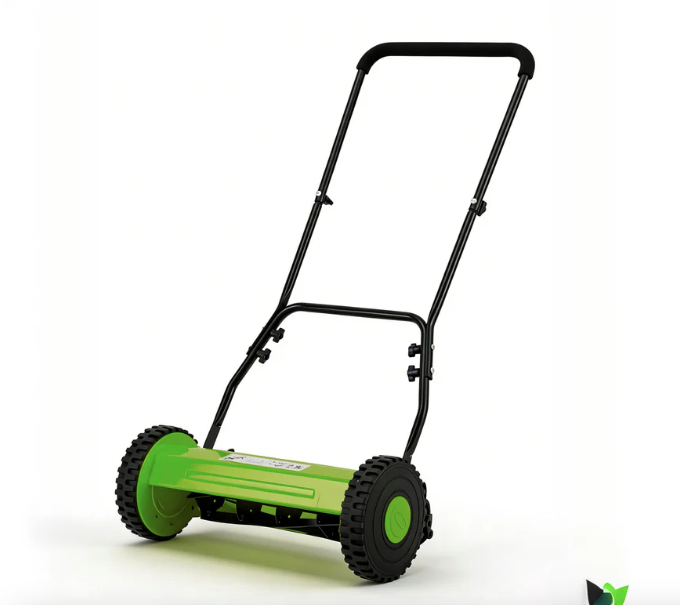 New Other Garvee 14" 5-Blade Manual Walk-Behind Push Reel Lawn Mower, Green
