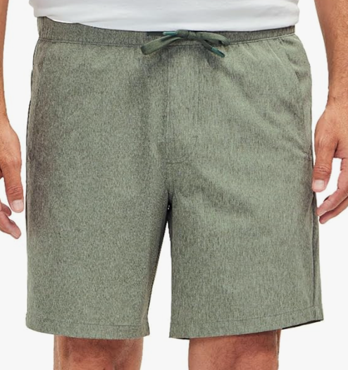 New With Tags Eddie Bauer Men's Drawstring Waist Pull On Short, Size XXL
