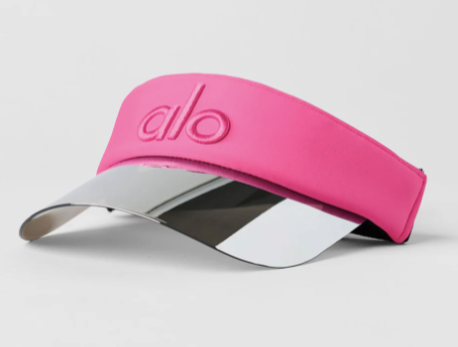 New Other Alo Yoga One Size Solar Visor, Paradise Pink