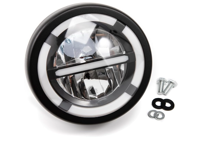 New Other APEBAZY 5.75” 6000 Lumens Universal Motorcycle LED Round Headlight