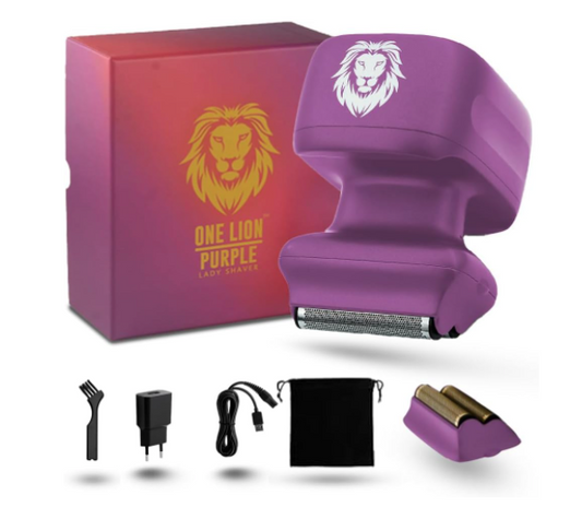 Lot Of 2 - New Skull Shaver Rechargeable & Cordless One Lion Purple PRO Shavers