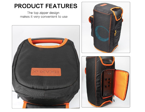 New BXAXGX Waterproof Speaker Cover For JBL PartyBox On-The-Go Essential