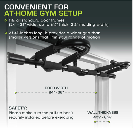 New Other ProsourceFit Pull Up Bar for Multi Use Fitness & Home Gym Exercise