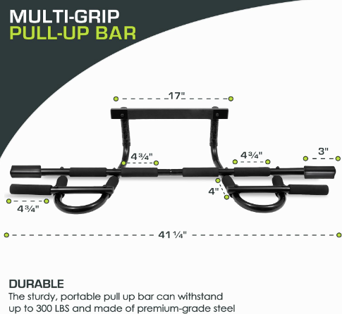 New Other ProsourceFit Pull Up Bar for Multi Use Fitness & Home Gym Exercise