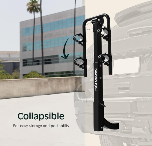 New Other Lenox 2-Bike Class III Or IV 2" Hitch Mount Car Bike Rack, Black