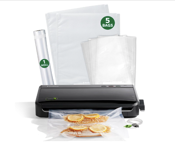 New Other FoodSaver One-Touch Vacuum Sealer Machine With Roll Storage & Cutter