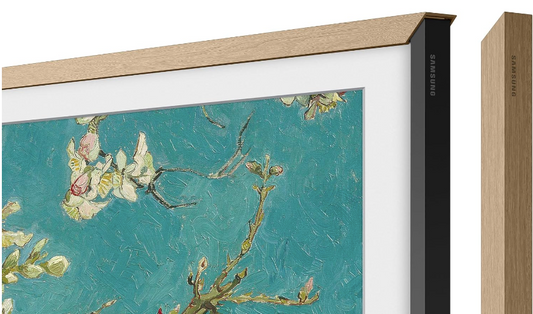 New Other Samsung Modern 55" The Frame TV Customizable Bezel, Teak