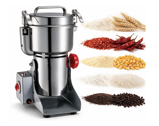 New Other VEVOR Electric 1.8 lbs Commercial Grain Spice Grinder, Stainless Steel