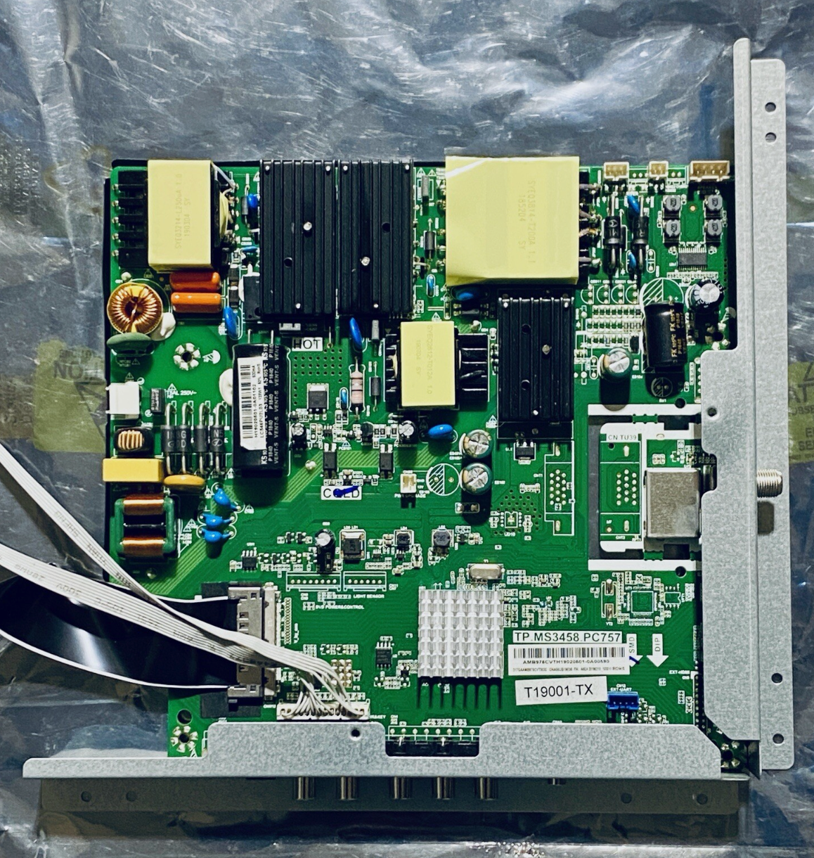 ONN TV Repair Part - ONA55UB19E06 - Main/Power Supply Board, TP.MS3458.PC757