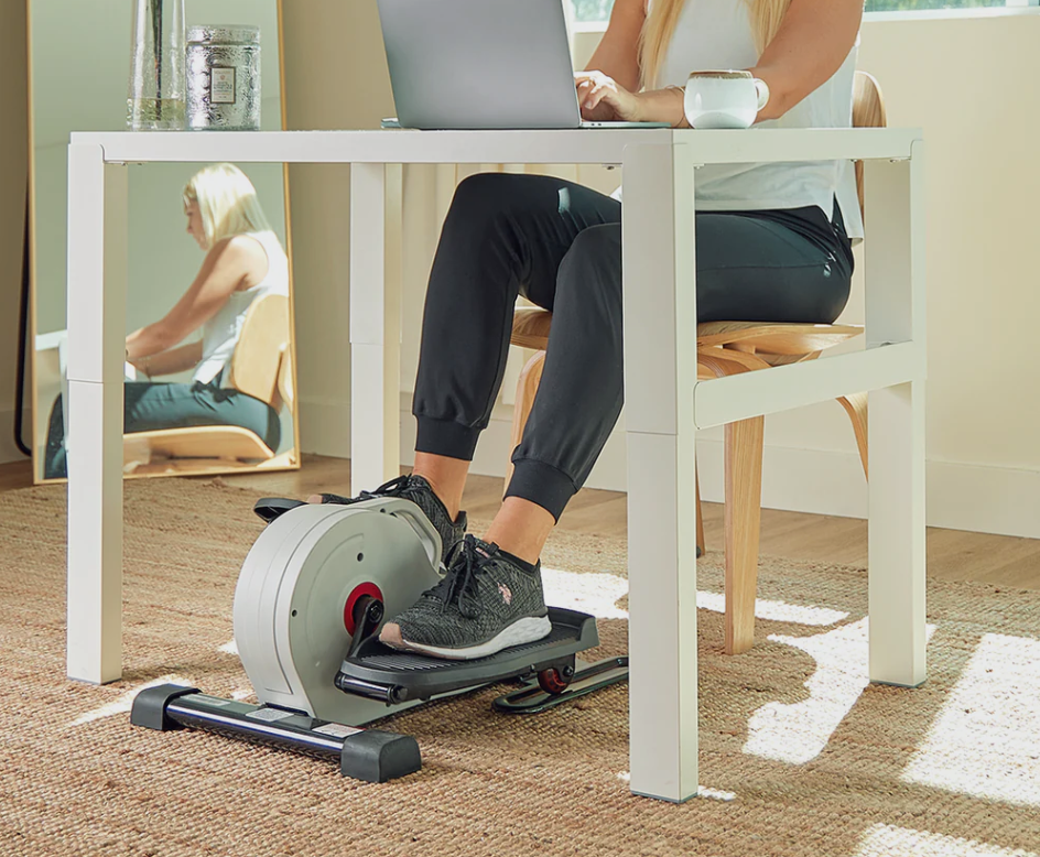 New Other Sunny Health&Fitness Magnetic Under Desk Elliptical Peddler Exerciser
