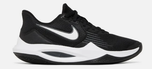 New Open Box Nike Precision V Shoe Size 9, Black & White, CW3403-003