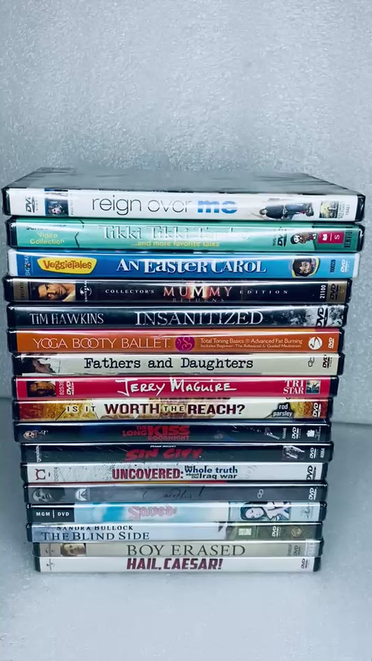 #10 - lot Of 17 New - Mixed Selection DVD Movies - (IN CONDITION AS SHOWN)