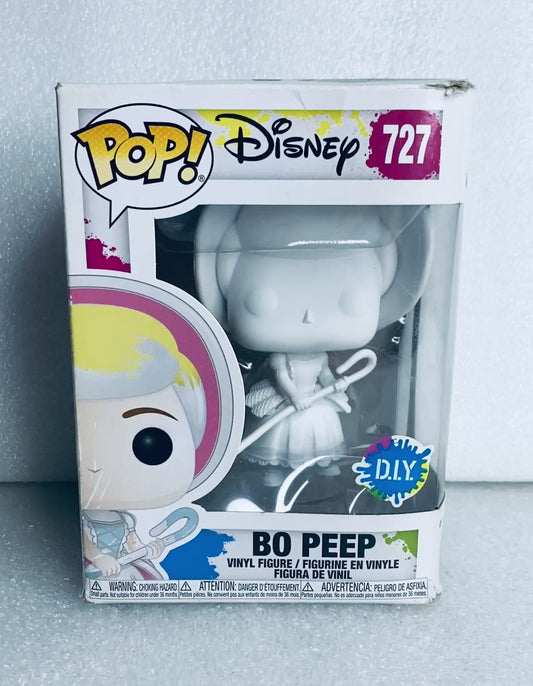 #67 - pop! Disney 727 D.I.Y Bo Peep Vinyl Figure - (IN CONDITION AS SHOWN)