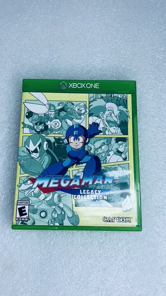 Capcom Megaman Legacy Collection For Microsoft Xbox One With Stickers