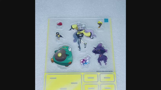 #68 - pokemon Iono's Bellibolt EX Premium Collection Acrylic Stand Sheet- (READ) - (IN CONDITION AS SHOWN)