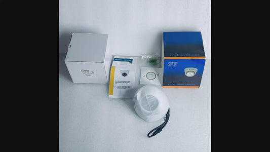 Open Box - GW CCTV White 1.3MP 1280 x 960 IR Color Camera, GW-1389IP