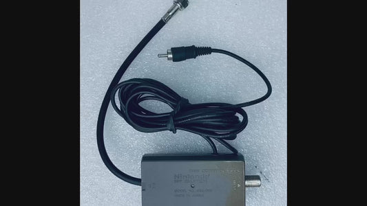 genuine Official Nintendo RF Switch Cable Adapter, NES-003, Gray - (Read)