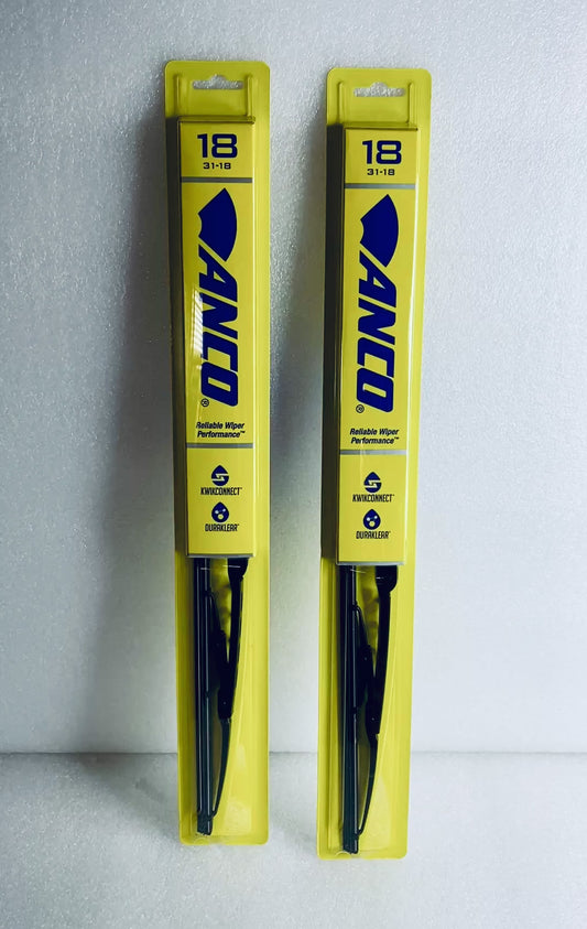 lot Of 2 New - Anco 31-18 Series 18" Wiper Blades