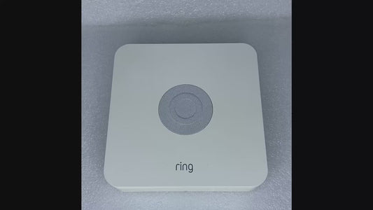 Ring Base Station 1st Generation, White, No AC Adapter, 6 3/4" x 6 3/4" - (READ)