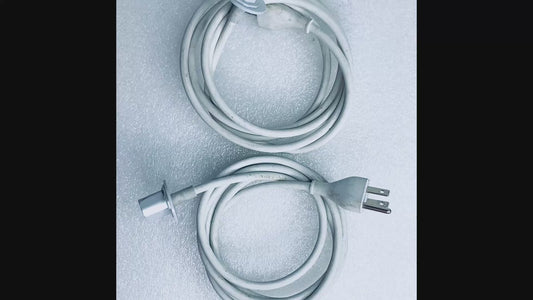 lot Of 2 - Apple 2006-2011 3 Prong AC Power Cord Cables For iMac 21.5" & 27"
