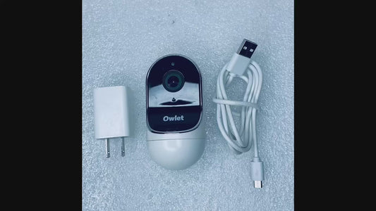 #72 - Owlet Camera Smart Video Baby Monitor Wifi 1080p With Power Cable - (READ) - (IN CONDITION AS SHOWN)
